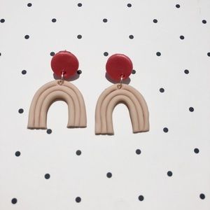 Clay earrings